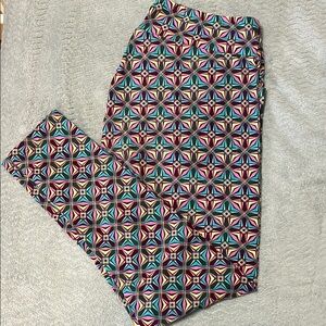 LuLaRoe Multicolor Geometric Leggings